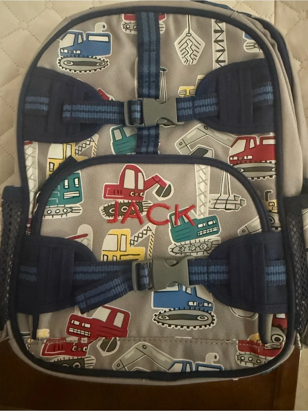 Pottery Barn personalized small backpack. NWOT